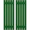 Ekena Millwork Americraft 5-Board, 2 Batten Exterior Real Wood Spaced Board-n-Batten Shutters, ARW101SB519X36HGH, PR ARW101SB519X36HGH - alternate 1